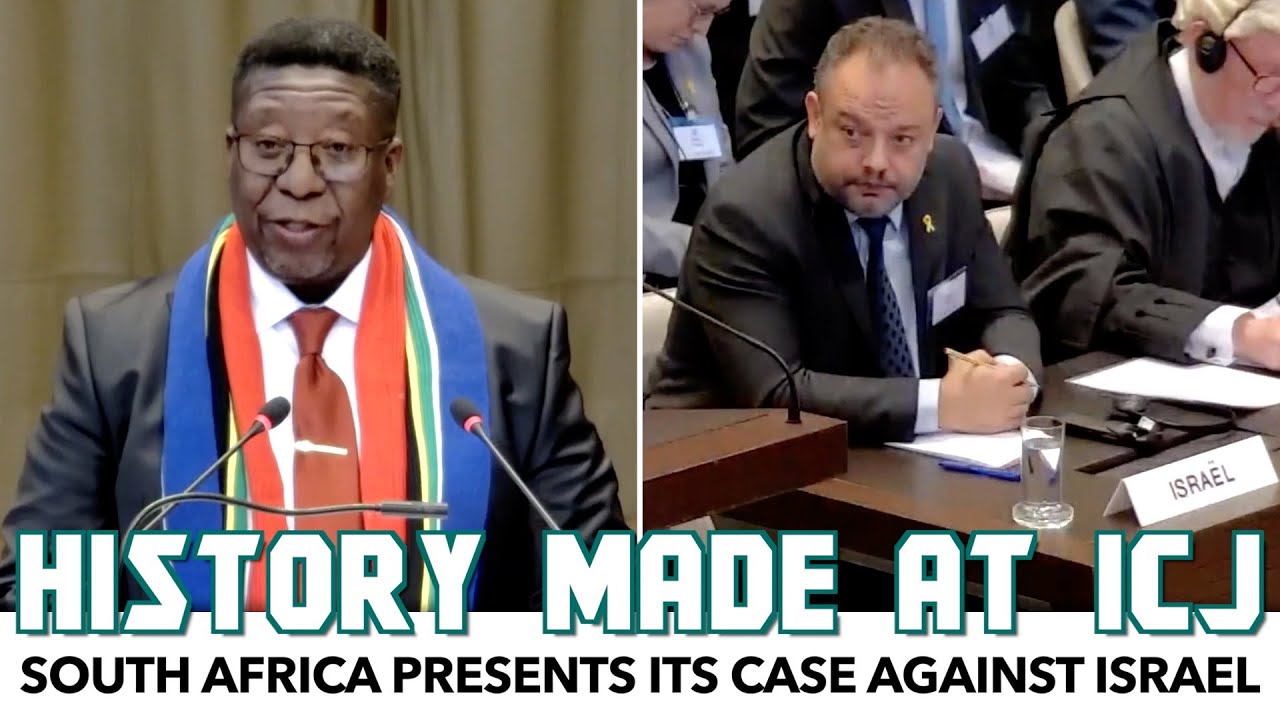 History Made: South Africa Takes Israel To Court