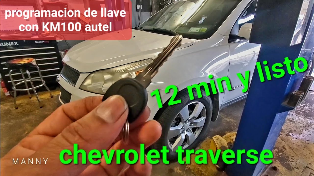 2010 CHEVROLET programacion de llave, 12 minutos autel km100