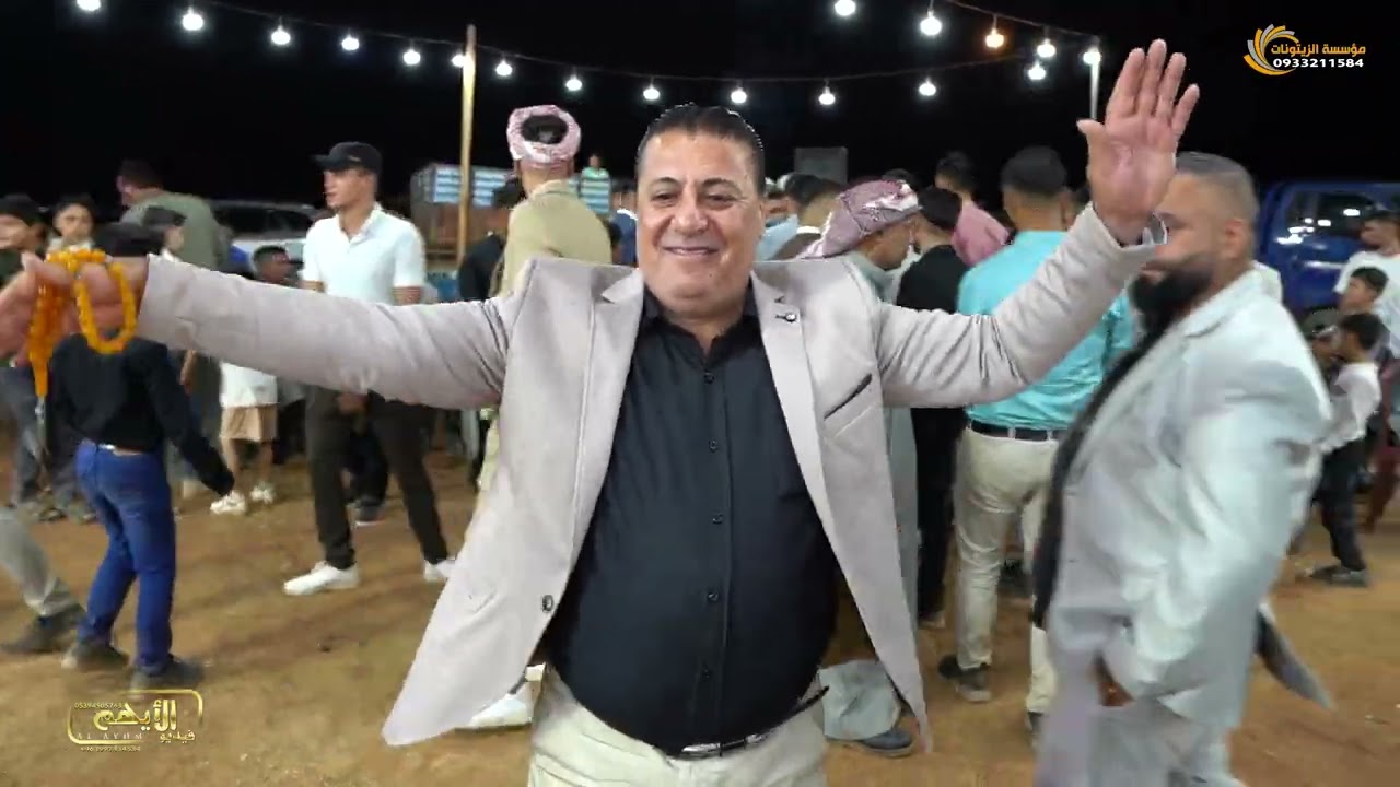 افراح عشيرة الشيخان حفل زفاف العريس وليد ابن السيد ياسر أبو سلطان ج3 الفنان خالد ابراهيم