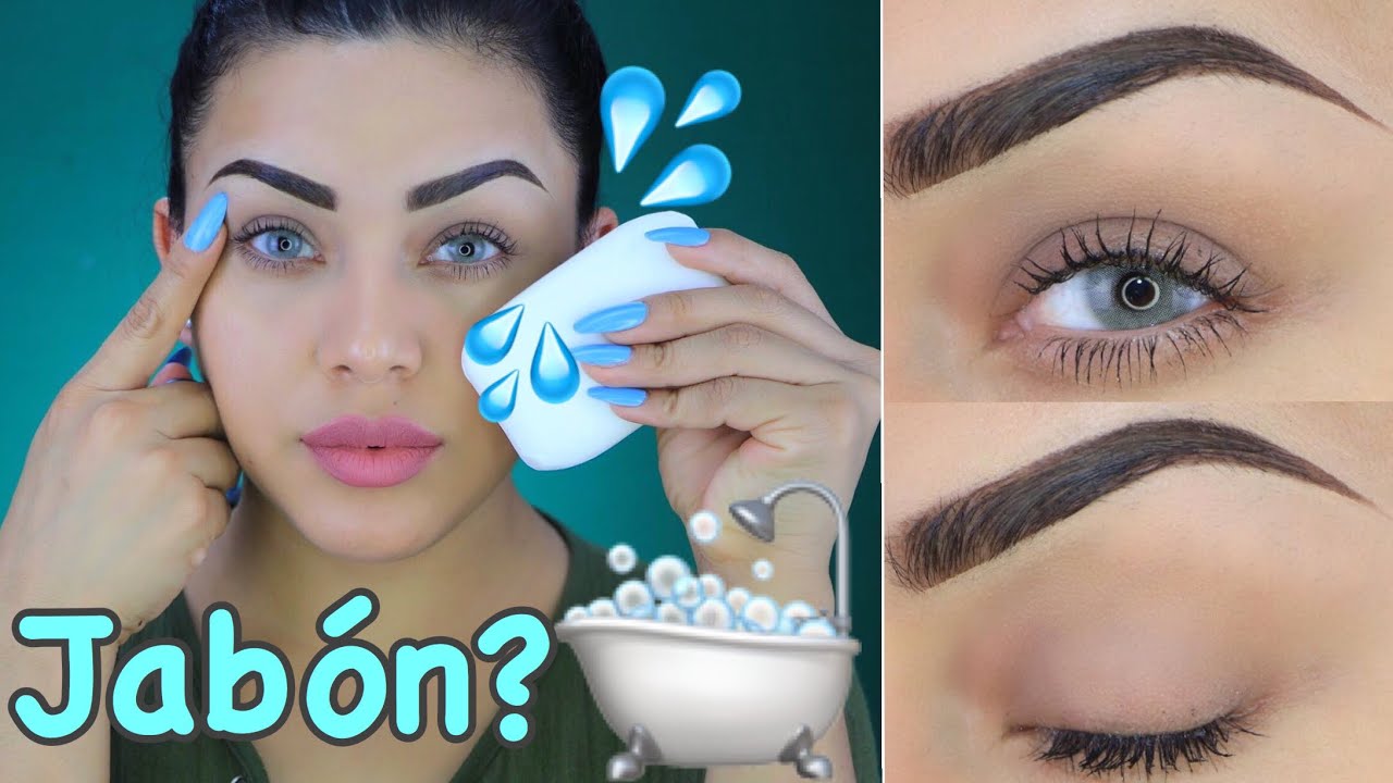CEJAS PERFECTAS CON JABON ?