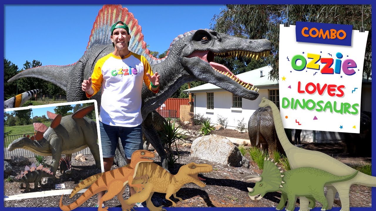 Dinosaur Museum for Kids | Educational Video for Children with Ozzie