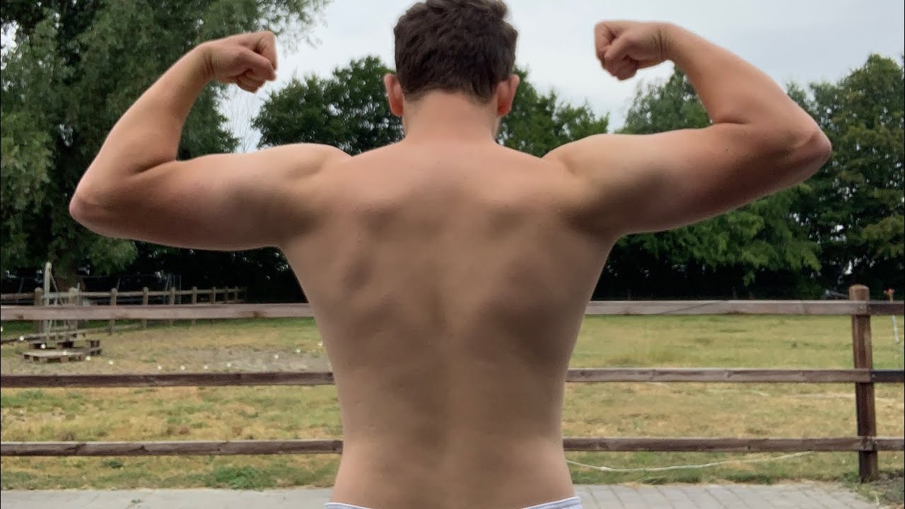 ASMR Body Work Out { Insane Transformation } Arms & Shoulders🏋️‍♂️