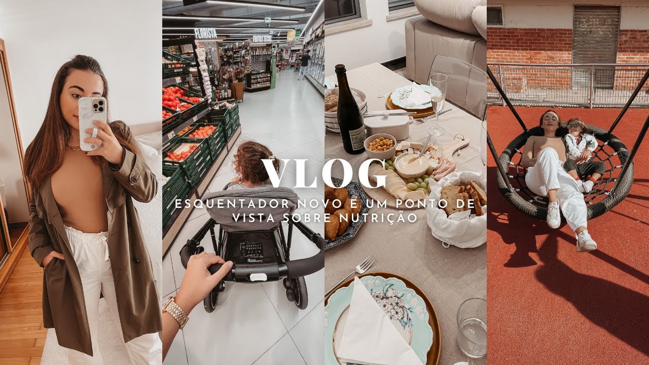 Vlog: um ponto de vista sobre nutrição holística e temos esquentador novo