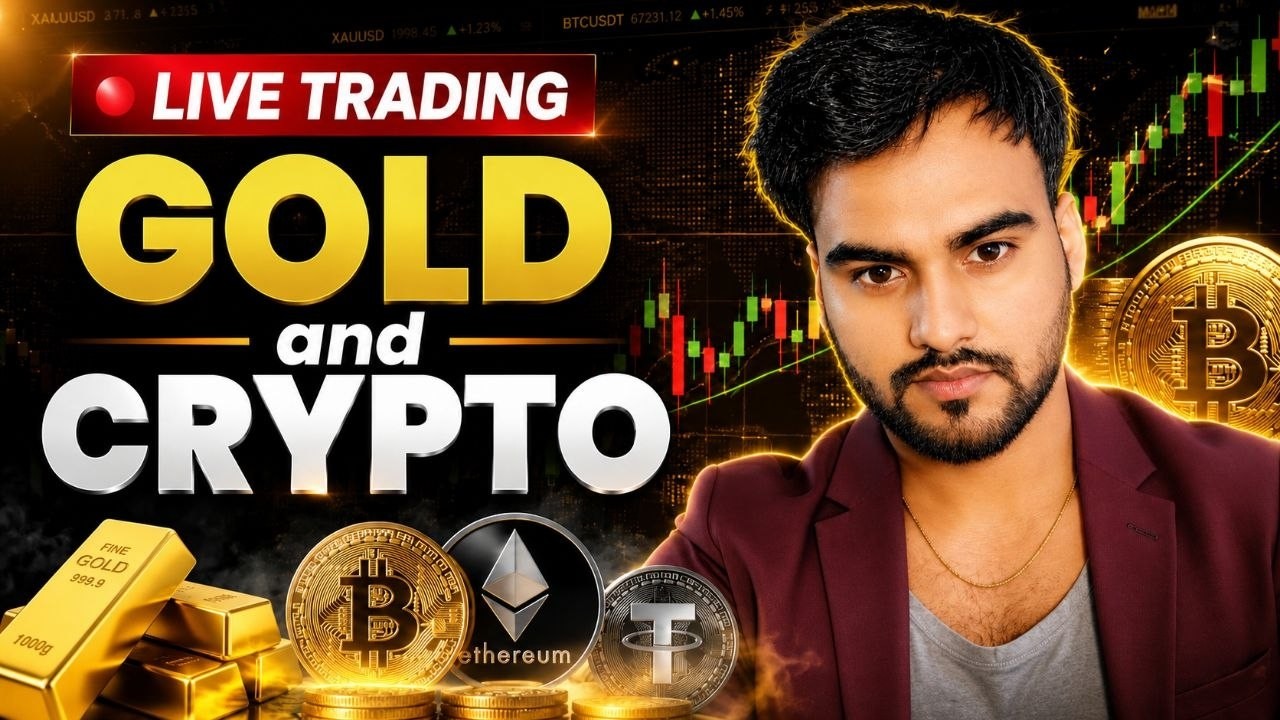 🔴 LIVE GOLD TRADING  🔥 Forex & Crypto Live | Scalping Strategy |  #LiveTrading #GoldTrading #XAUUSD