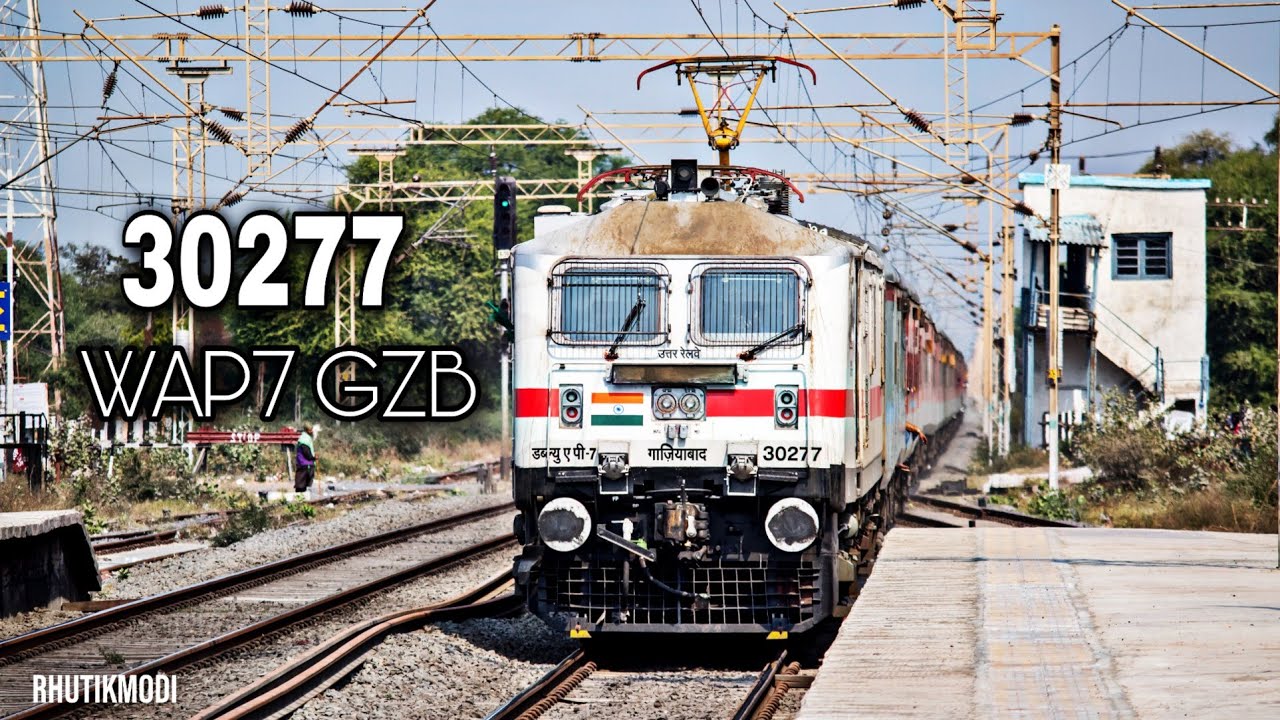 India First HOG Locomotive | Swaraj Express Stunning Speed