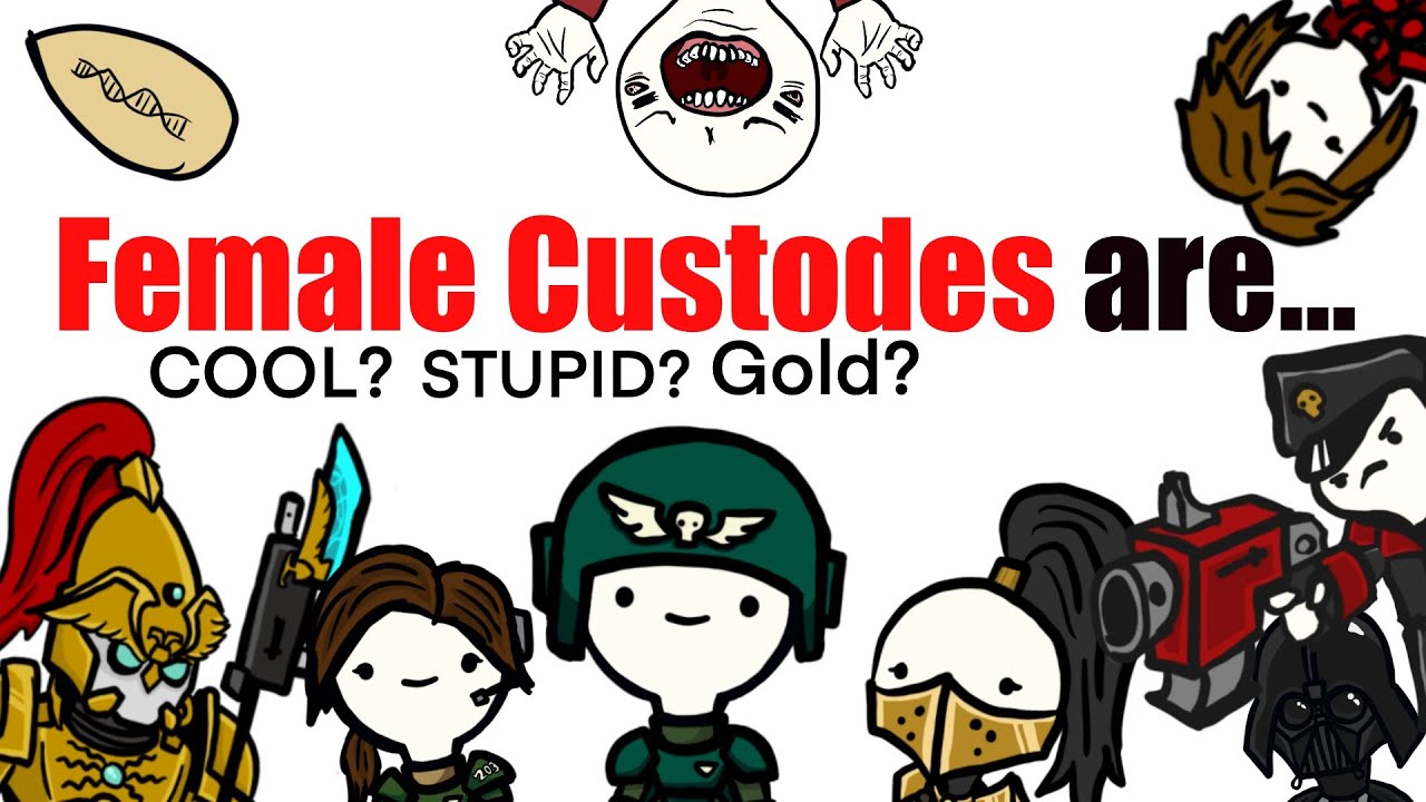 Female Custodes and Marines | 40K Discussion