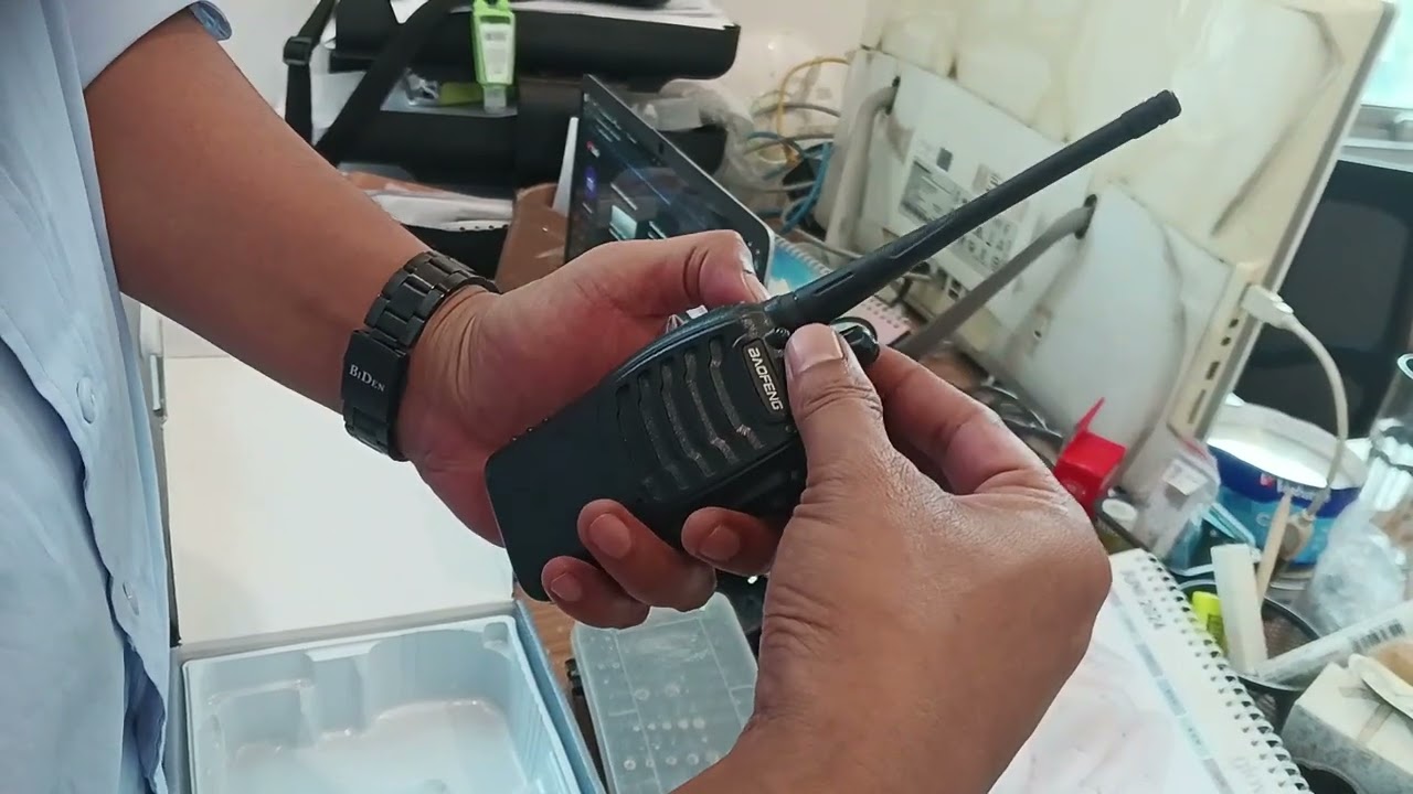 UNBOXING WALKIE TALKIE BAOFENG BF 888S
