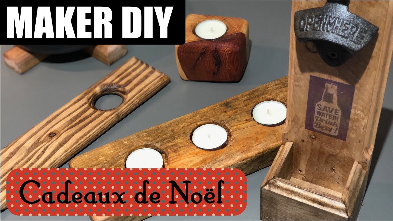 [Ep.03] 5 cadeaux pour Noël - TIRLIBOBOIS #diy #palette #tutos