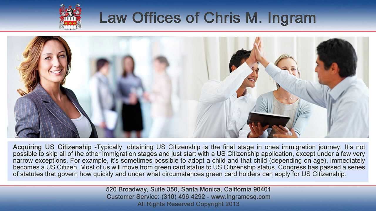 US Citizenship Part 1