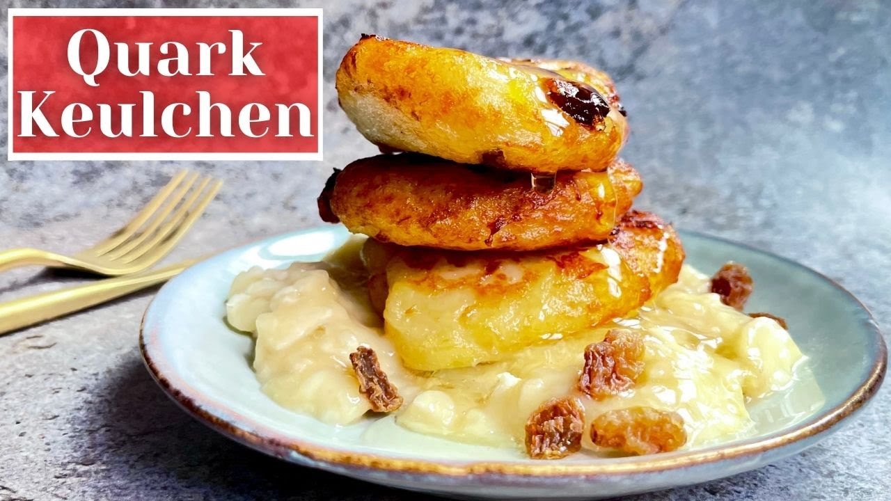 Hast du gekochte Kartoffeln oder Kartoffelbrei übrig ? Probiere Quarkkeulchen (vegan)