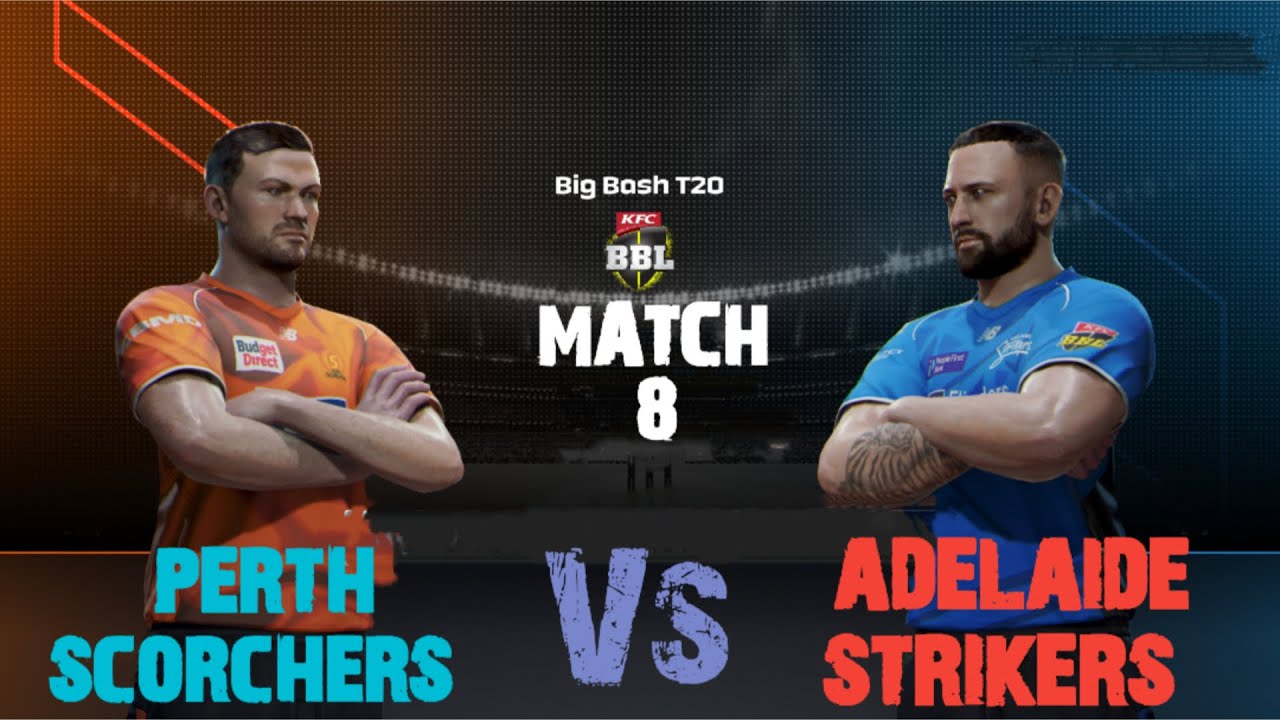 Cricket 26 | Adelaide Strikers vs Perth Scorchers 8th BBL  Live🔥 | Cricket 26 Gameplay