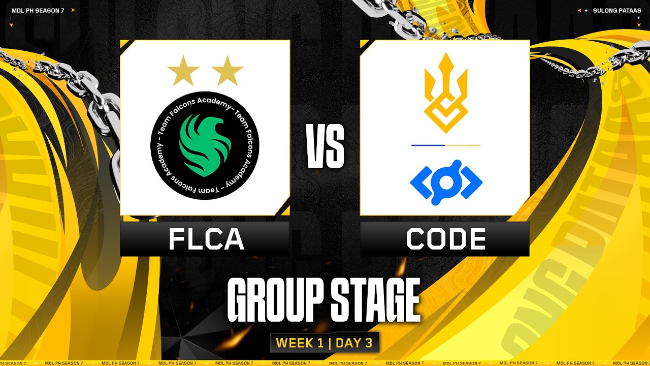 MDL PH S7 - W1D3 -FLCA vs CODE GAME 2