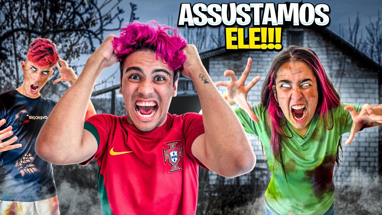 FINGIMOS QUE A CASA DELE ERA MAL-ASSOMBRADA *ele surtou