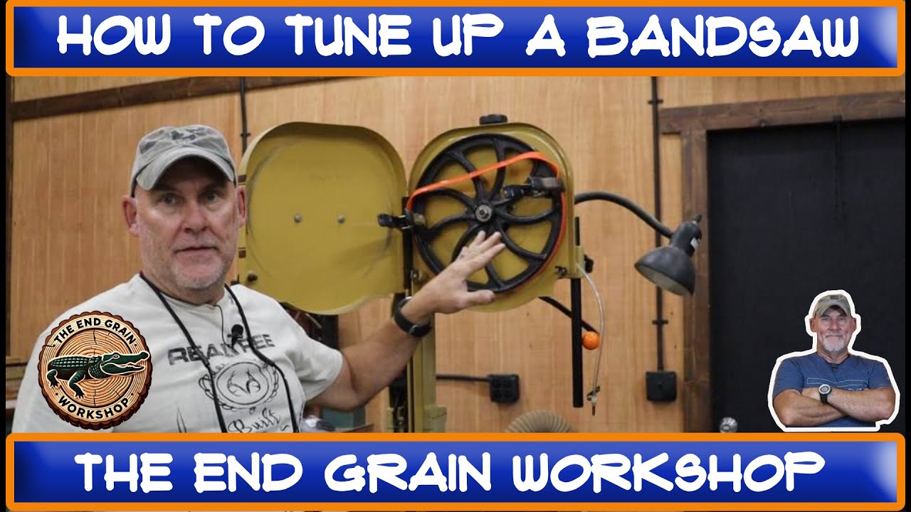 How to tune up a 14 inch Powermatic Bandsaw - The End Grain Workshop