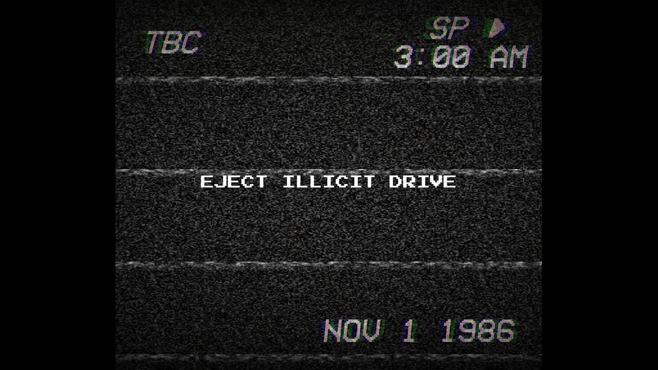 Super Mario Bros Anti-Piracy Screen VHS Tape