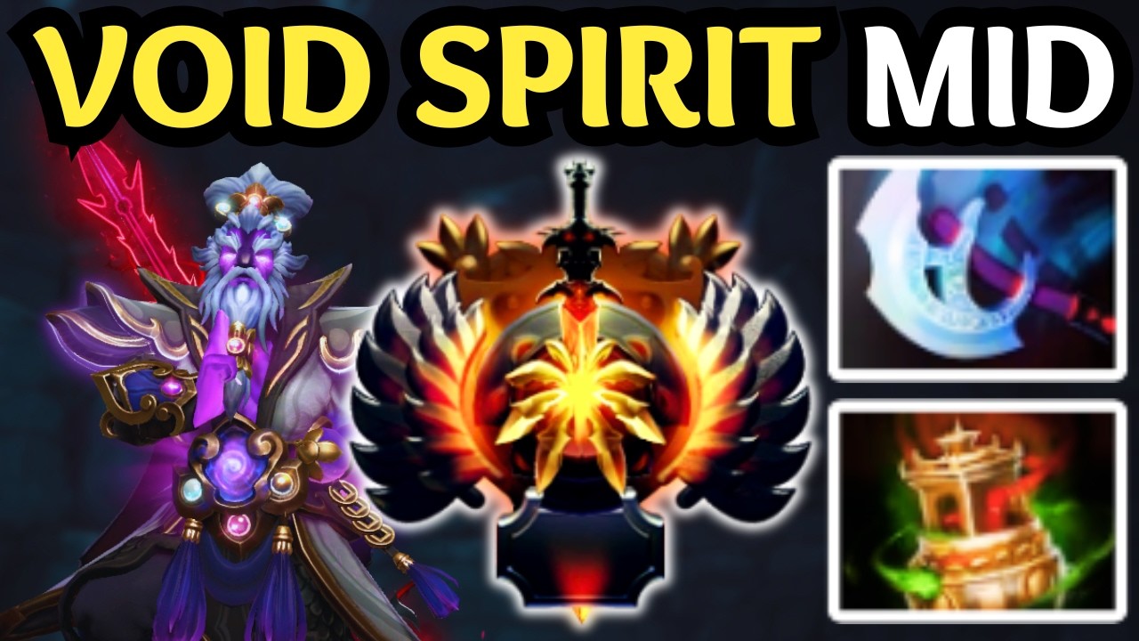🔥 HOW VOID SPIRIT MID WIN INSANE DAMAGE MOBILITY | DOTA 2 🔥