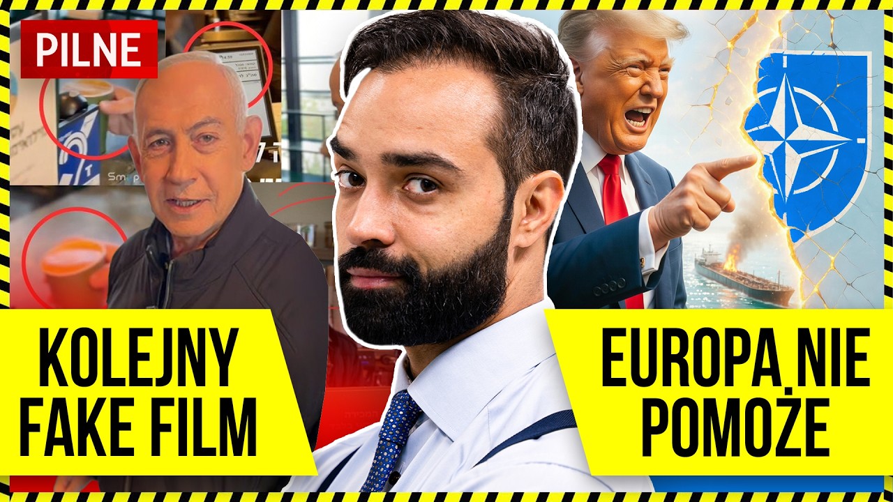 5 DOWODÓW NA TO, ŻE NETANJAHU JEDNAK NIE ŻYJE, TRUMP GROZI ROZPADEM NATO, TUSK ZAORAŁ KOLEJNY WIELKI
