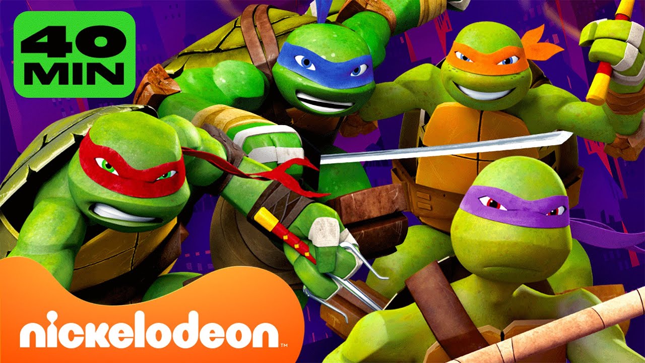 TMNT | Tartarughe Ninja EPICHE dalla terza stagione di TMNT - Tartarughe Ninja! | Nickelodeon