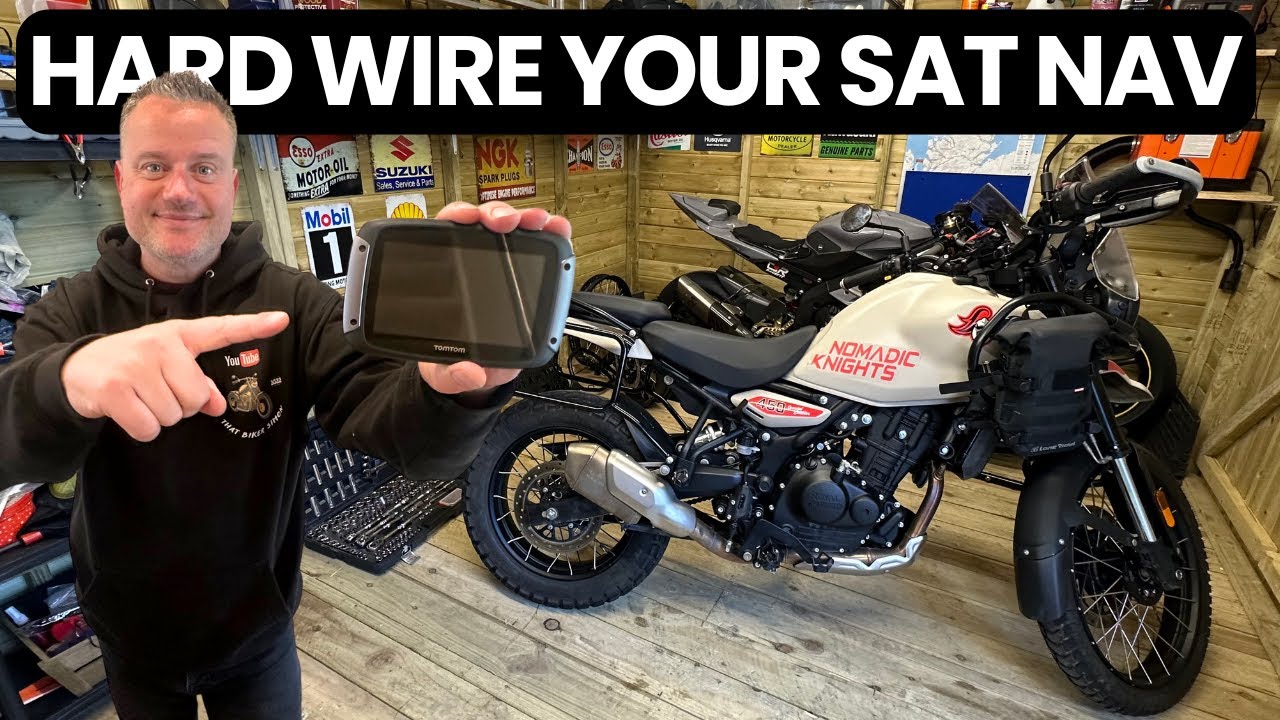 How to Hard-Wire a Sat Nav to the Royal Enfield Himalayan 450