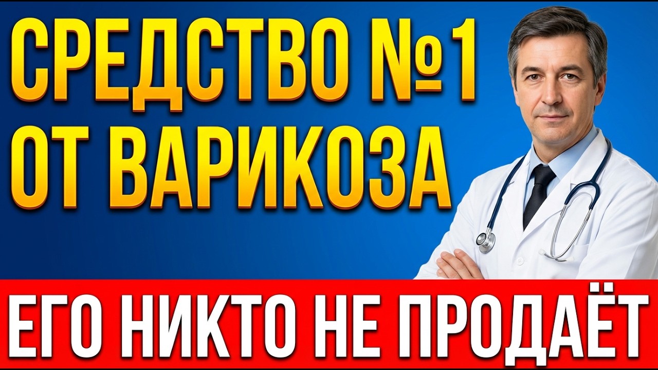 Варикоз на ногах и сосудистые звездочки? Средство от варикоза №1