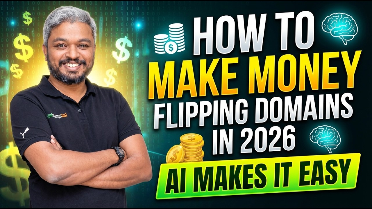 How to Make Money Flipping Domains in 2026 (AI Makes It EASY)