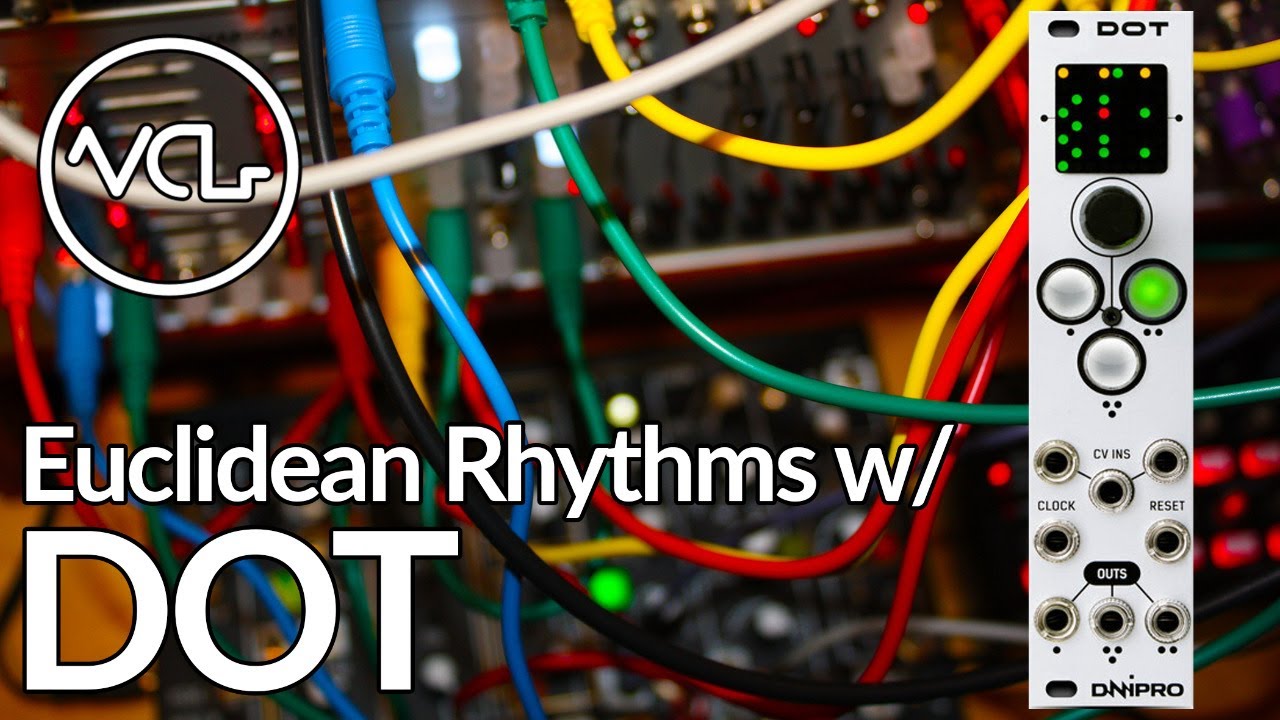 EUCLIDEAN RHYTHMS w/ DOT EURORACK SEQUENCER - Mod City Live Ep #17