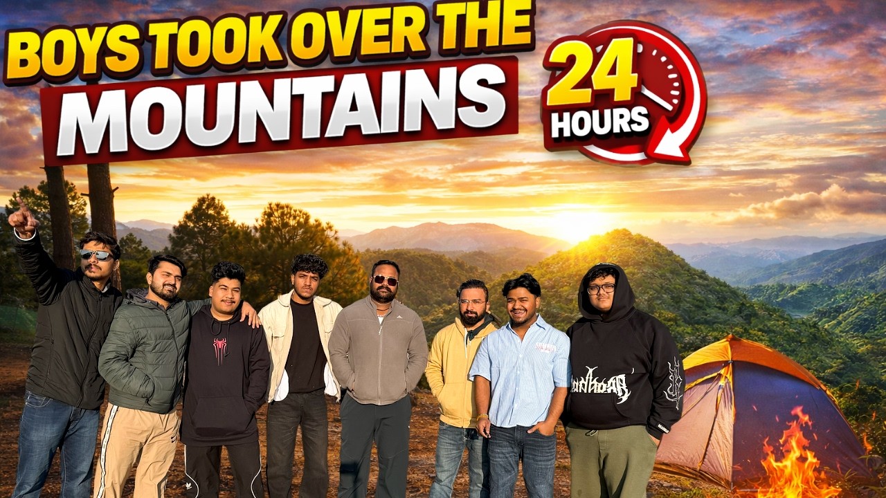 Boys Took Over the Mountains for 24 Hours