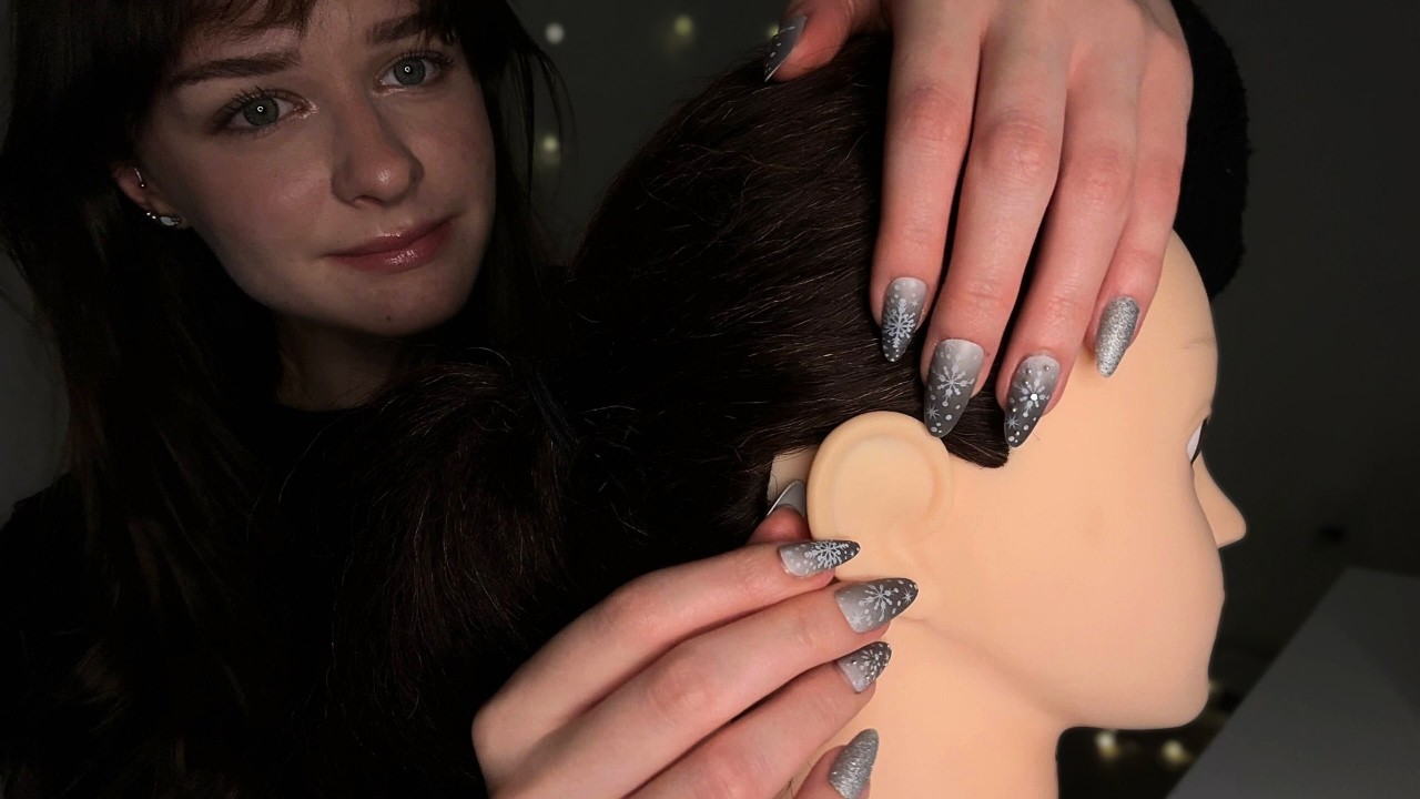 Ear Massage (Pinching, Cupping, Tapping, Scratching) [ASMR]