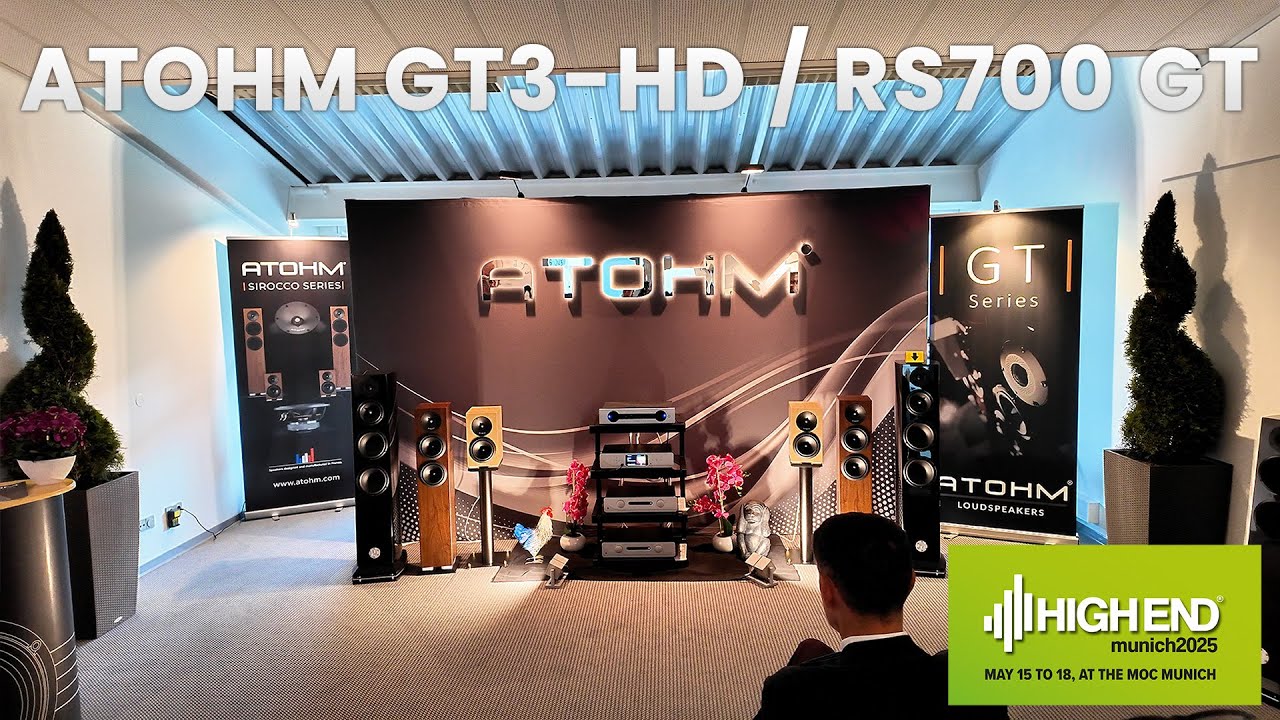 ATOHM GT3-HD / RS 700 GT auf der HIGH END München 2025