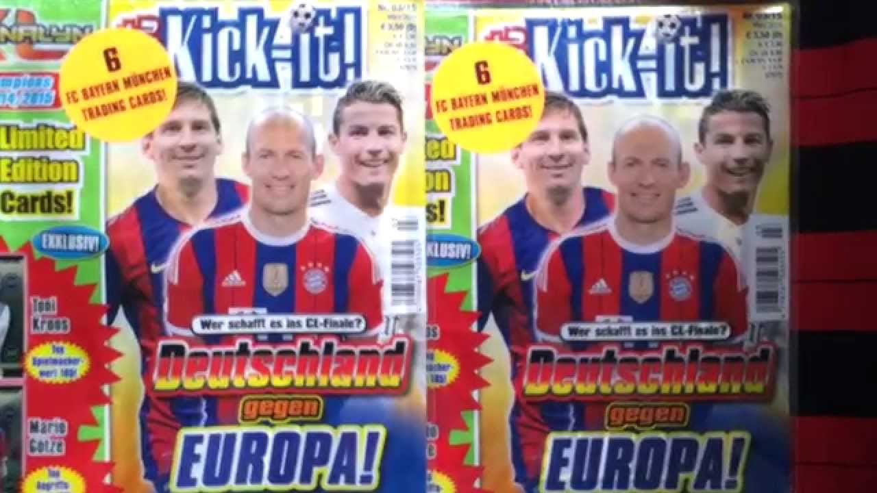 Unboxing niemieckich gazet sportowych Just Kick It
