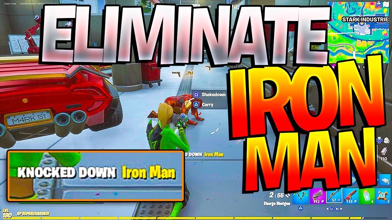 This Is The Hardest Challenge In ALL Of Fortnite Chapter 2 (Eliminate Iron Man At Stark Industries)
