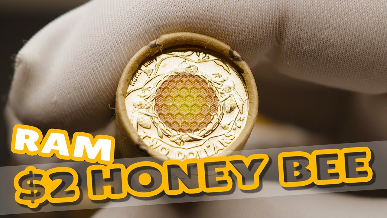 RAM Honey Bee $2 Coin Rolls!!
