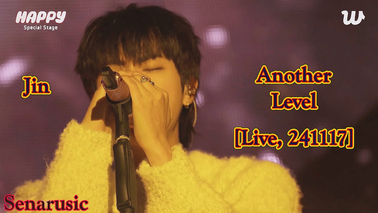 HD [241117] Jin (진) - Another Level [Live, 'Happy' Special Stage] (With Subtitles)