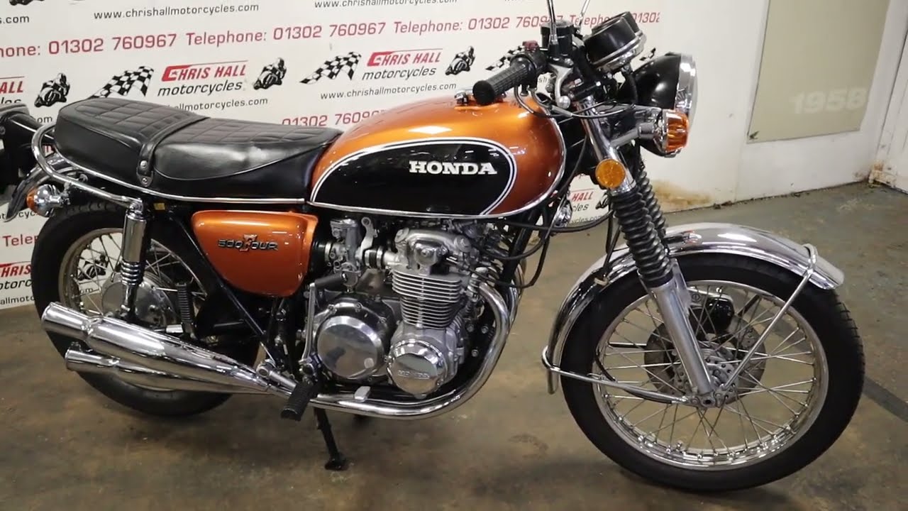 1975 Honda CB 500/4 UK Bike. For sale @ Chris Hall Motorcycles Doncaster