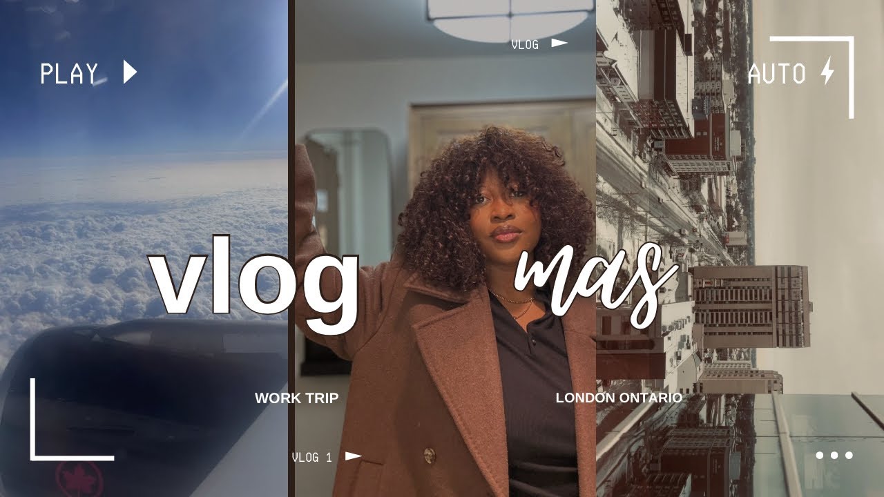 Vlogmas Day 1 | Day in My Life on a Work Trip + London Ontario Travel