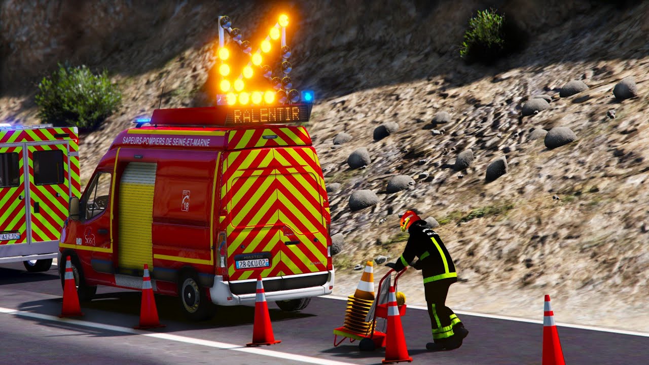 [GTA5] NOUVEAU VÉHICULE POUR LES POMPIERS DE SEINE-ET-MARNE | SDIS-77