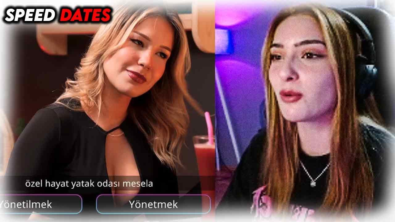 ELDORİNA - İLK BULUŞMA NASIL OLMALI ? | SPEED DATES OYNUYOR !