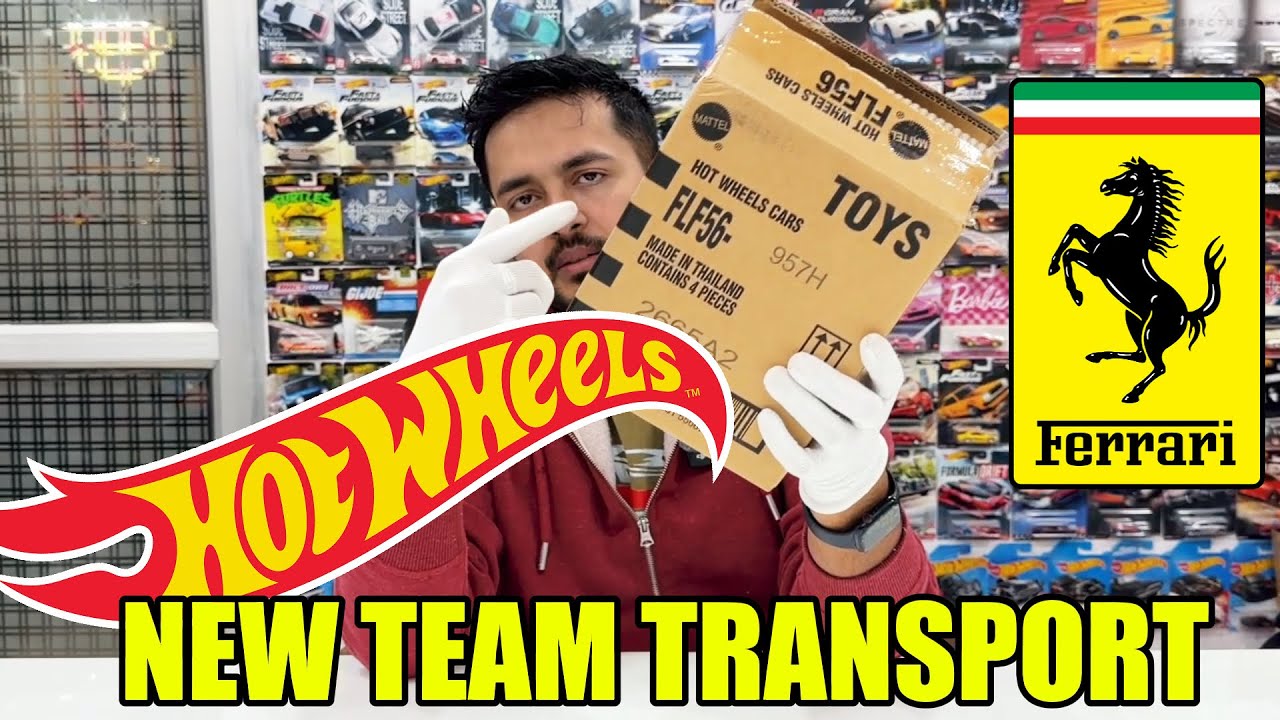 LEGENDARY!🔥 NEW HOTWHEELS 😍 TEAM TRANSPORT FULL BOX WITH FERRARI LYKAN AND AE86 (WITH WEIGHT!)