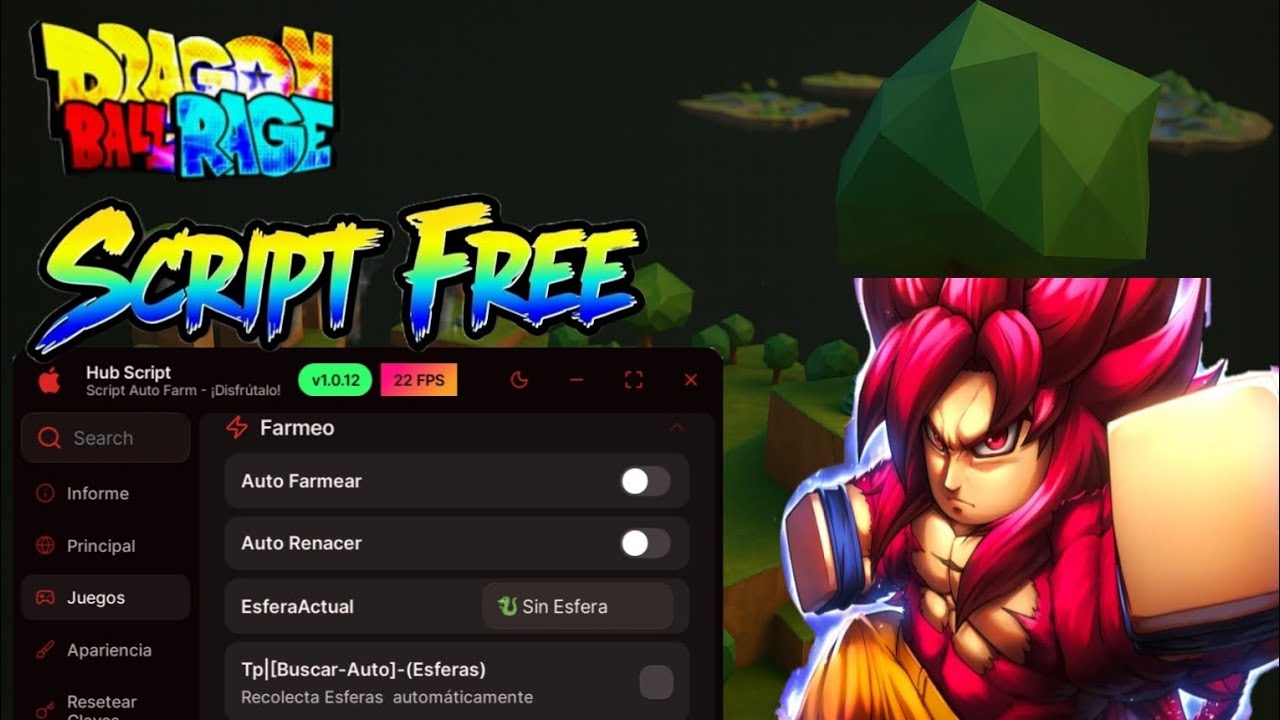 Script Dragon ball rage --] Free DBR