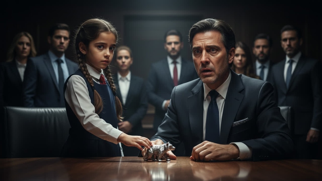 Una niña le da el broche de su hija muerta y destapa un crimen.