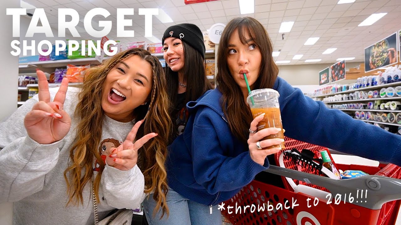Target Shopping Like It's 2016 w/ Mia and Remi!!