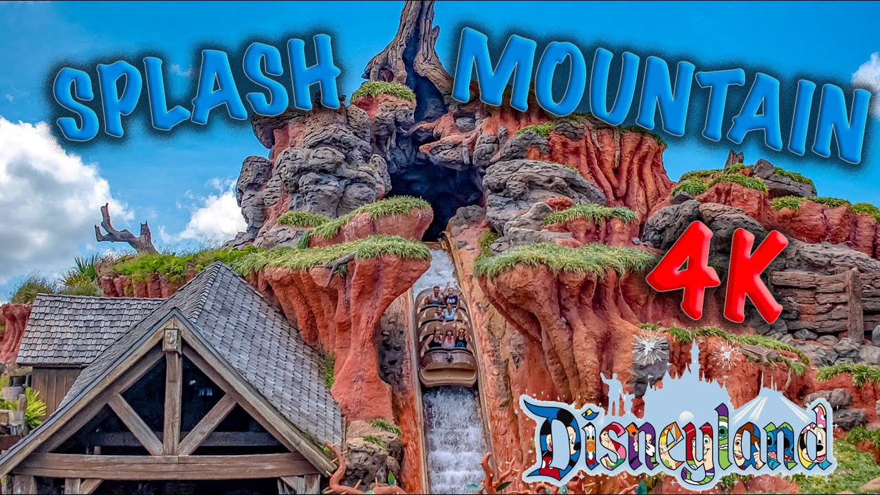 Splash Mountain -FULL RIDE- 4K! Disneyland Park 2023