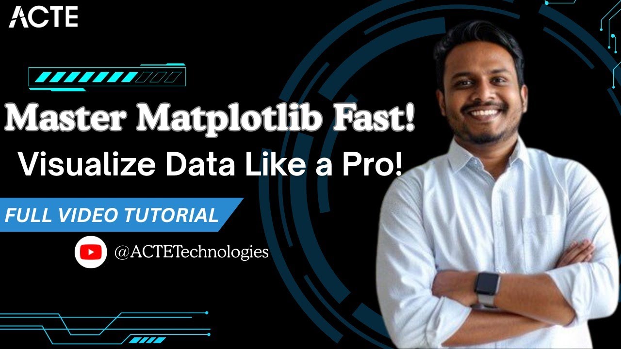 Matplotlib Data Visualization Made Easy | Python Tutorial