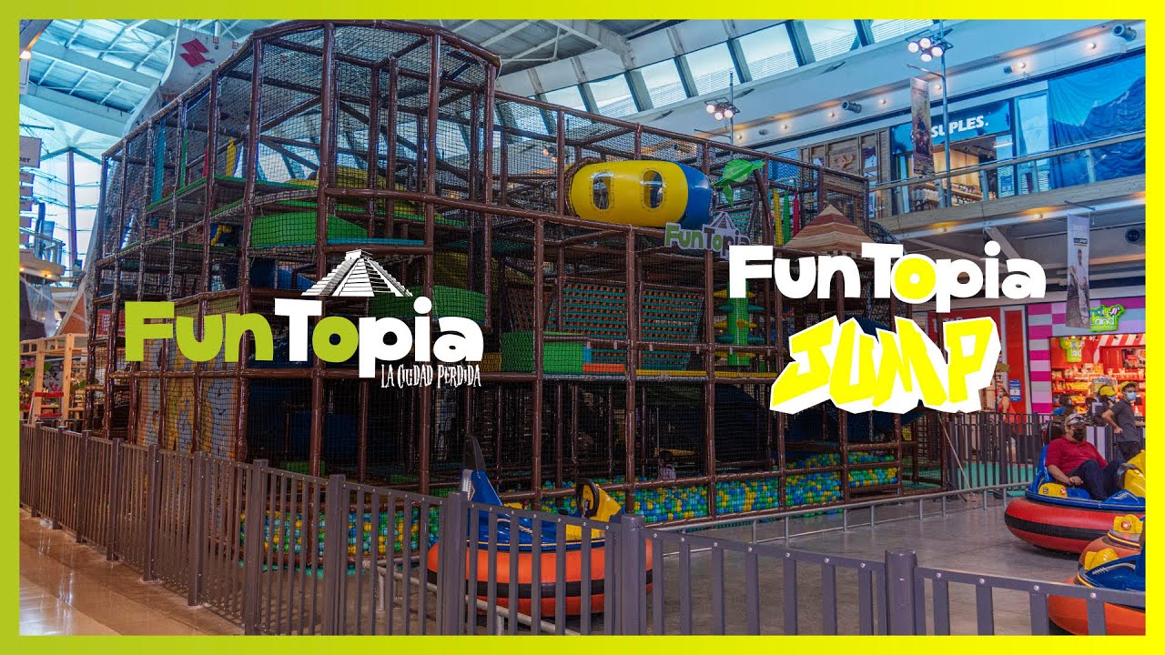 Descubre la nueva diversión de Funtopia Jump Mall Sport