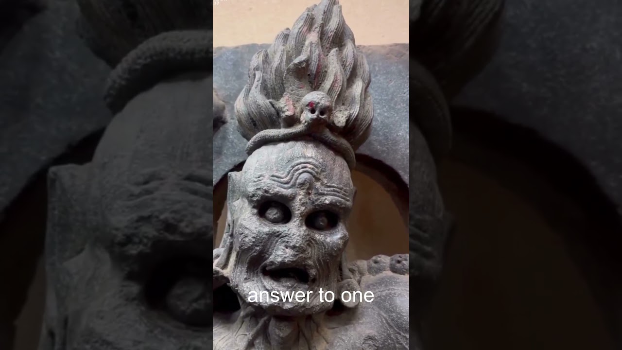 It Is a Living Idol Of Goddess Chamunda, a form of Maa Kali #shorts