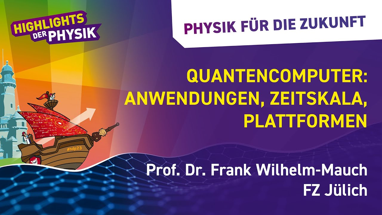 Quantencomputer: Anwendungen, Zeitskala, Plattformen