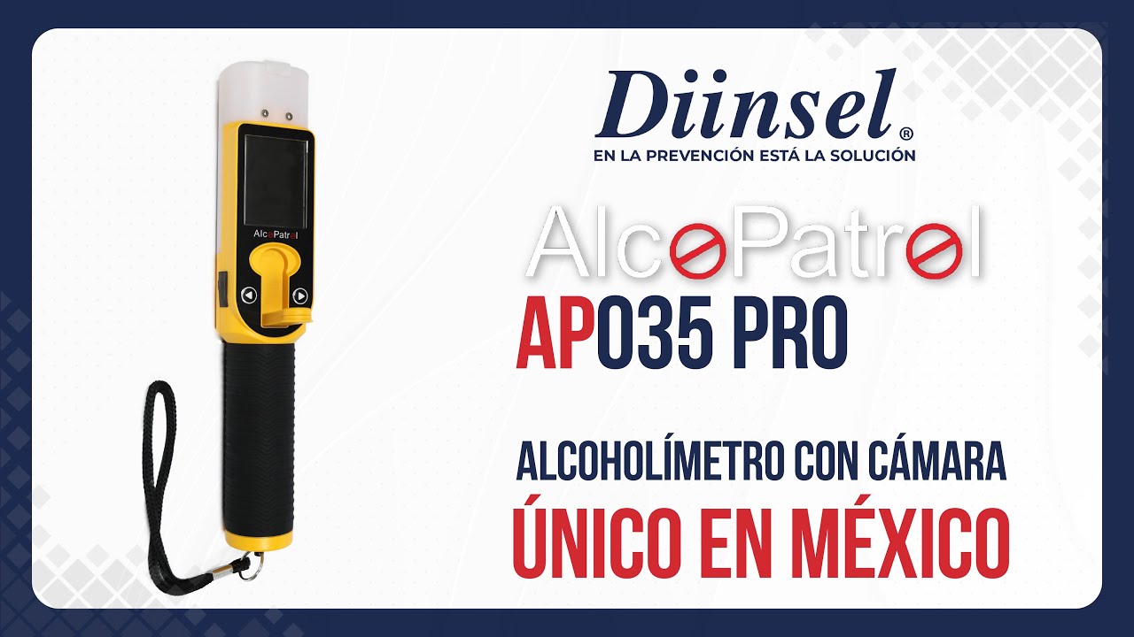 AlcoPatrol con Cámara - AP035 PRO
