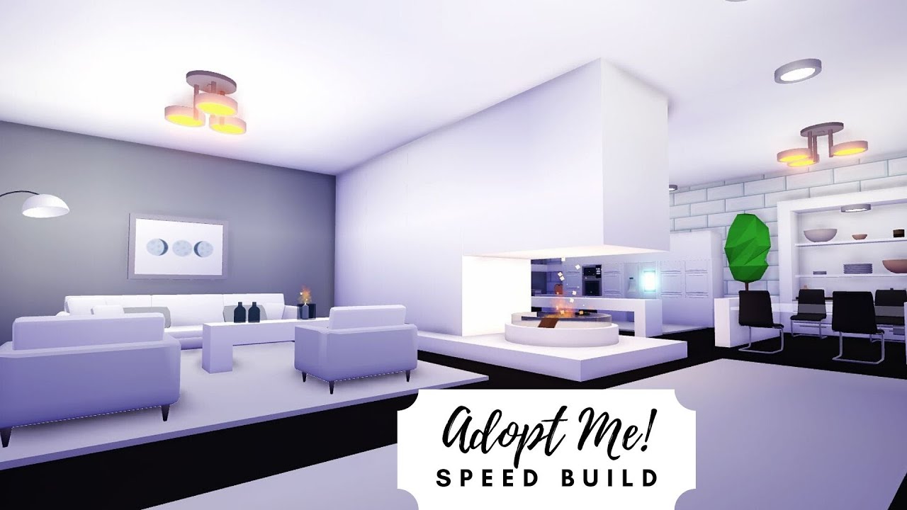 Скоростная постройка современного футуристического дома (ЧАСТЬ 1) 🌴 Roblox Adopt Me!