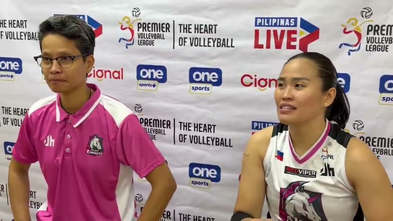 POST GAME INTERVIEW: Akari Chargers with Coach Tina Salak and Gretchel Soltones
