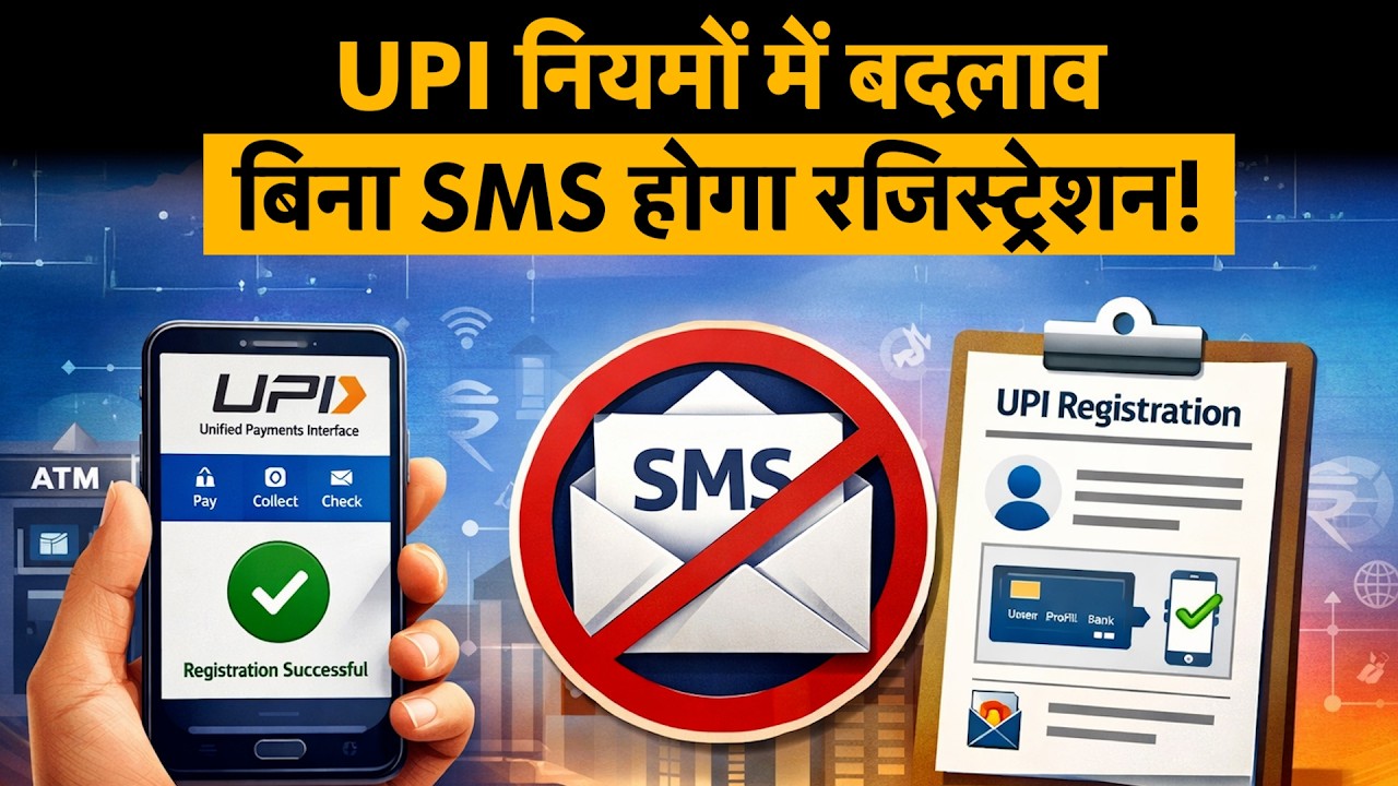 NPCI Big UPI Update: No More SMS Charges for UPI Registration! | Money 9